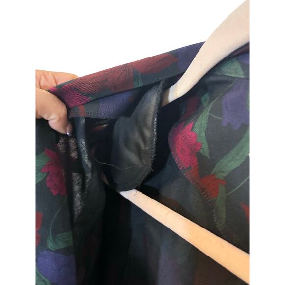 Vintage Tanner Dress 80s Costume Femme Dark Romantics Whimsy Goth 10 Cotton - Picture 5 of 7